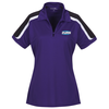 View Image 1 of 2 of Tricolor Shoulder Accent Performance Polo - Ladies'