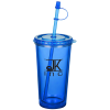 View Image 1 of 3 of TakeOut Tumbler with Straw - 16 oz.