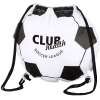 View Image 1 of 3 of Game Time! Soccer Ball Drawstring Backpack - 24 hr