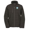 View Image 1 of 2 of Cabrillo Plaid Soft Shell Jacket - Men's - Closeout