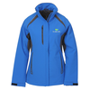 View Image 1 of 2 of Ortega Colorblock Insulated Soft Shell Jacket - Ladies'