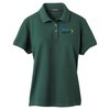 View Image 1 of 2 of Ayer Cotton Pique Polo - Ladies'