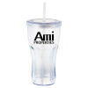 View Image 1 of 1 of Fountain Soda Tumbler with Straw - 24 oz.