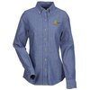 View Image 1 of 2 of Button Collar Chambray Shirt - Ladies'