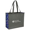 View Image 1 of 2 of Non-woven Motif Carry All - Paws - Closeout