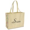 View Image 1 of 2 of Non-woven Motif Carry All - Thank You - Closeout