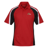 View Image 1 of 2 of Tricolor Micropique Performance Polo - Men's