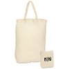 View Image 1 of 1 of Foldable Cotton Grocery Tote - Closeout