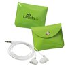 View Image 1 of 3 of Ear Buds w/Snap Pouch