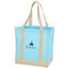 View Image 1 of 1 of Two-Tone Shopping Bag - Closeout