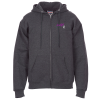 View Image 1 of 2 of Hanes Ultimate Cotton Full-Zip Hoodie - Embroidered