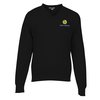 View Image 1 of 3 of Ultra-Soft Cotton V-Neck Sweater - Men's - 24 hr