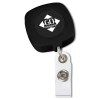 View Image 1 of 3 of Retractable Tape Measure Badge Holder - Opaque - Closeout