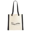 View Image 1 of 1 of Color Edge Cotton Convention Tote
