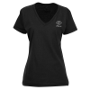 View Image 1 of 1 of Fruit of the Loom HD V-Neck T-Shirt Ladies' - Screen - Colors