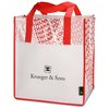 View Image 1 of 5 of Laminated Thank You Big Grocery Tote - Closeout