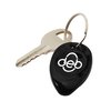 View Image 1 of 3 of Tear Drop Lottery Scratcher Key Tag - Opaque