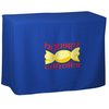 View Image 1 of 1 of Fitted Demo Table Throw - 4' - Heat Transfer