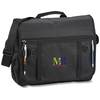 View Image 1 of 3 of Global Messenger Bag - Embroidered