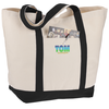 View Image 1 of 2 of Admiral's Boat Tote - 16" x 22" - Embroidered