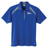 View Image 1 of 2 of Quinn Colorblock Textured Polo - Men's - TE Transfer