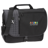 View Image 1 of 7 of Verve Checkpoint-Friendly Laptop Messenger Bag - Embroidered
