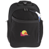 View Image 1 of 6 of Checkmate Checkpoint Friendly Laptop Backpack - Embroidered