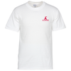 View Image 1 of 2 of Port & Company Essential T-Shirt - Men's - White - Screen