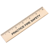 View Image 1 of 1 of Natural Finish Ruler - 6" - 24 hr