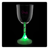 View Image 1 of 8 of Wine Glass with Light-Up Spiral Stem - 10 oz.