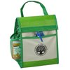 View Image 1 of 3 of Recycled Impulse Lunch Cooler - Green - Closeout