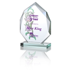 View Image 1 of 3 of Eclipse Jade Glass Award - 6" - Full Color