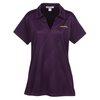 View Image 1 of 2 of Tech Embossed Pattern Polo - Ladies'