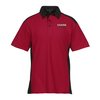 View Image 1 of 2 of Silk Touch Colorblock Pique Polo - Men's