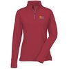 View Image 1 of 2 of Caltech Performance 1/4-Zip Pullover - Ladies' - 24 hr