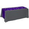 View Image 1 of 5 of Serged 6' Closed-Back Table Throw with Floral Runner - Blank