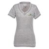 View Image 1 of 2 of Northshore Burnout Jersey V-Neck T-Shirt - Ladies'