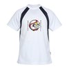 View Image 1 of 2 of Athletic Colorblock Performance Tee - Full Color