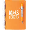 View Image 1 of 3 of Silver Blossom Notebook Set
