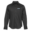 View Image 1 of 2 of Wrinkle Resistant Stretch Poplin Shirt - Men's