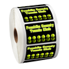 View Image 1 of 2 of Full Color Sticker by the Roll - Rectangle - 1-1/2" x 2-1/4"