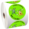 View Image 1 of 2 of Full Color Sticker by the Roll - Circle - 3-1/4"