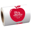 View Image 1 of 2 of Sticker by the Roll - Apple - 1-5/8" x 2-1/16"