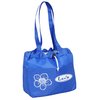 View Image 1 of 3 of Floral Drawstring Metro Lunch Tote