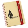 View Image 1 of 3 of Bright Line Recycled Notebook w/Pen - Closeout
