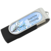 View Image 1 of 1 of Swing USB Drive - 8GB - Full Color - 24 hr