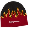 View Image 1 of 2 of Flame Knit Beanie