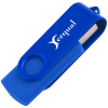 View Image 1 of 2 of Swing USB Drive - Color - 1GB - 3 Day
