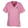 View Image 1 of 3 of Performance V-Neck T-Shirt - Ladies'