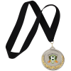 View Image 1 of 2 of Victory Medal - Black Ribbon